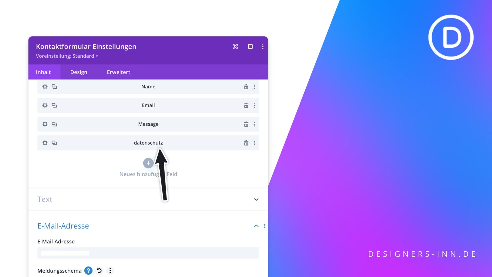 E-Mail-Adresse im Divi Kontaktformular vermisst? So fügst du es hinzu cover E-Mail-Adresse im Divi Kontaktformular vermisst? So fügst du es hinzu cover