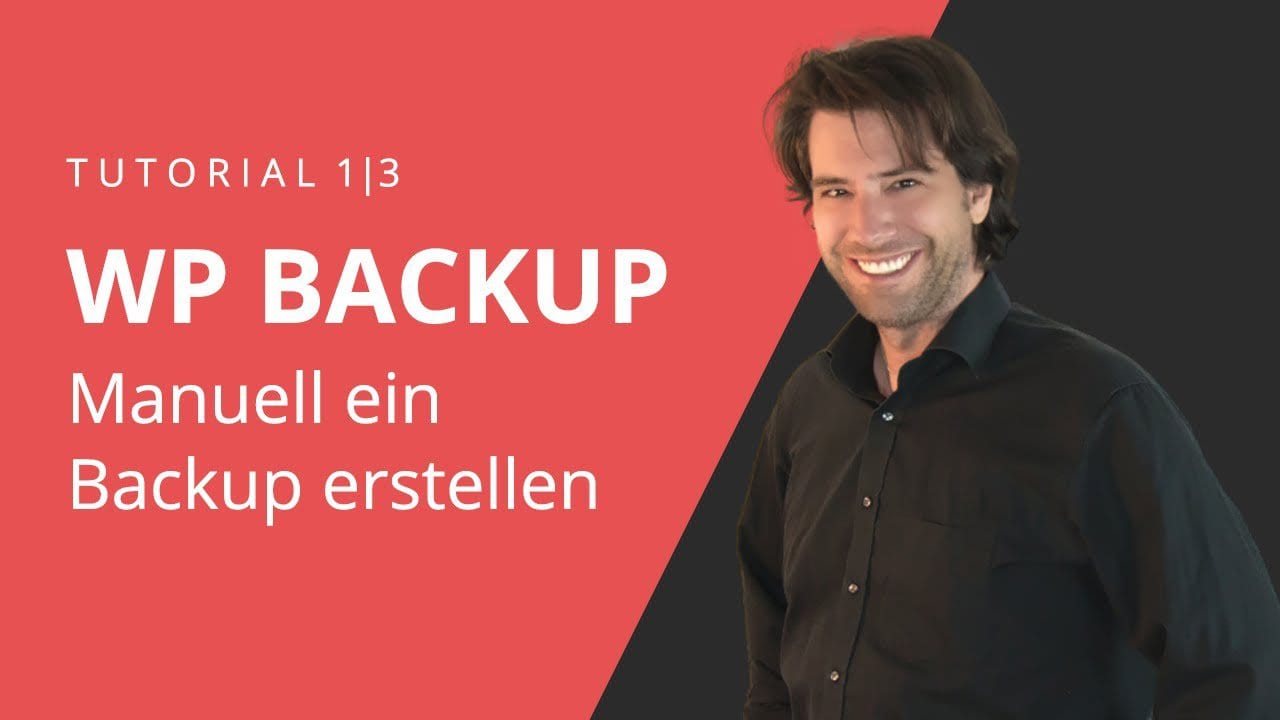 WordPress Backup manuell erstellen und wieder einspielen