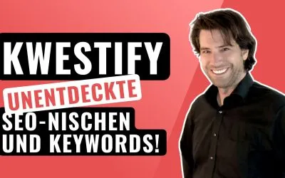 Kwestify Review | Nische analysieren, SEO Keyword Recherche, UNENTDECKTE Ideen