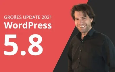 WordPress 5.8 Update | Wichtige neue Funktionen